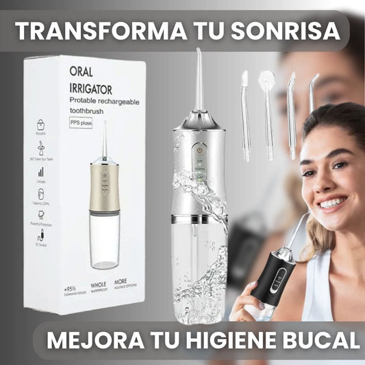 Irrigador Oral Recargable Sarro 4 Boquil